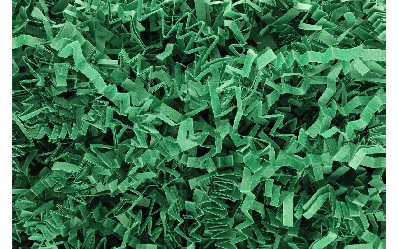 Essentials by Leisure Arts Crinkle Shred Bag, Emerald, 2oz Shredded Paper Filler, Crinkle Cut Paper Shred Filler, Box Filler, Shredded Paper for Gift Box, Paper Crinkle Filler, Box Filling